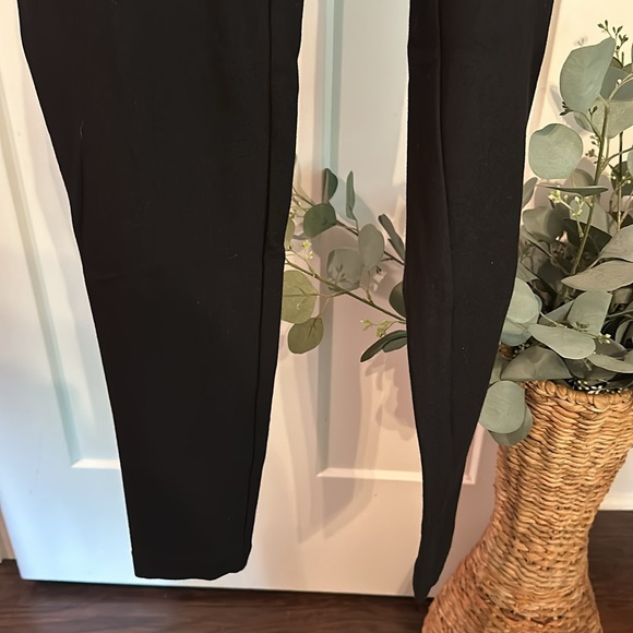 Vince. | black | back seam | viscose blend | elastic waistband | XS | leggings - Picture 8 of 14